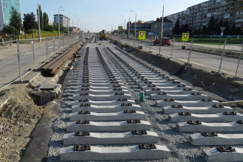 Referencie / Modernizácia električkových tratí MET v meste Košice - foto