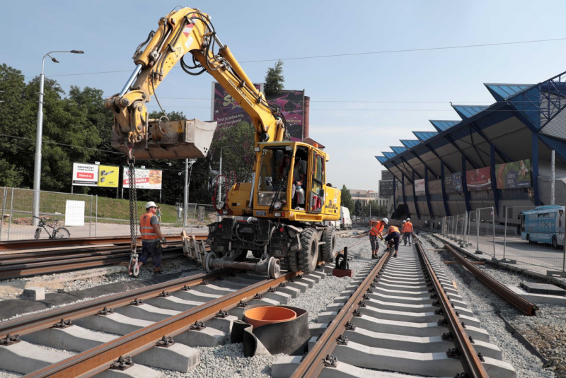 Referencie / Modernizácia električkových tratí MET v meste Košice - foto