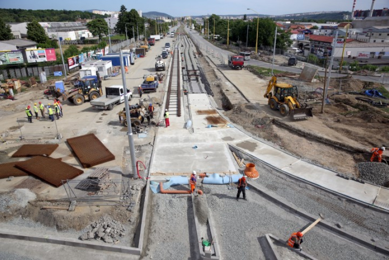 Referencie / Modernizácia električkových tratí MET v meste Košice - foto