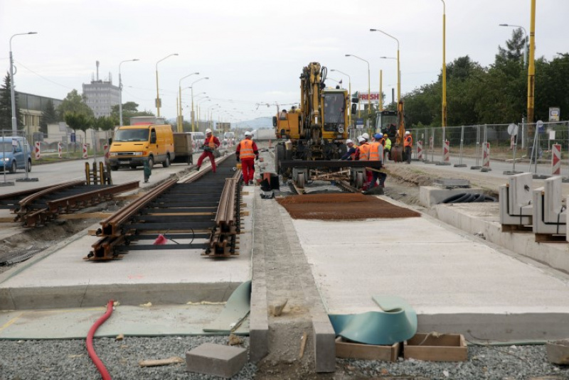 Referencie / Modernizácia električkových tratí MET v meste Košice - foto