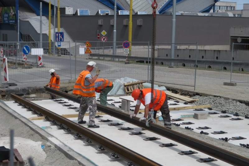 Referencie / Modernizácia električkových tratí MET v meste Košice - foto