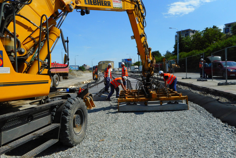 Referencie / Modernizácia električkových tratí MET v meste Košice - foto