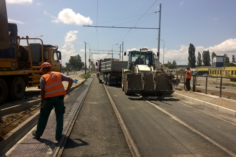 Referencie / Modernizácia električkových tratí MET v meste Košice - foto