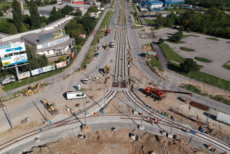 Referencie / Modernizácia električkových tratí MET v meste Košice - foto