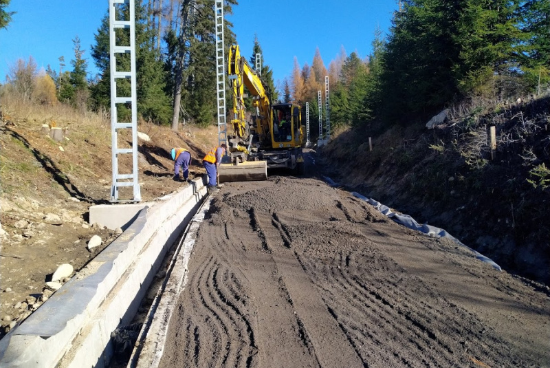 Referencie / Rekonštrukcia ozubnice Štrba – Štrbské Pleso - foto