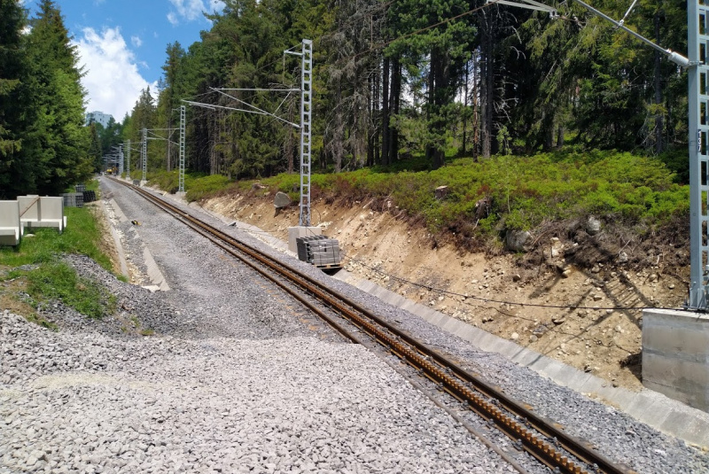 Referencie / Rekonštrukcia ozubnice Štrba – Štrbské Pleso - foto