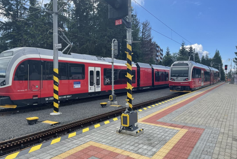 Referencie / Rekonštrukcia ozubnice Štrba – Štrbské Pleso - foto