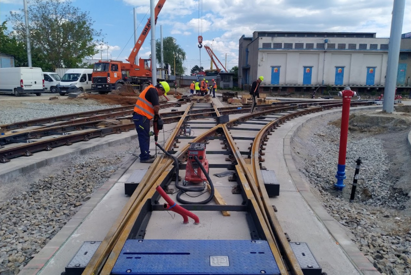 Referencie / Modernizácia údržbovej základne v Košiciach, realizácia - I. etapa - foto