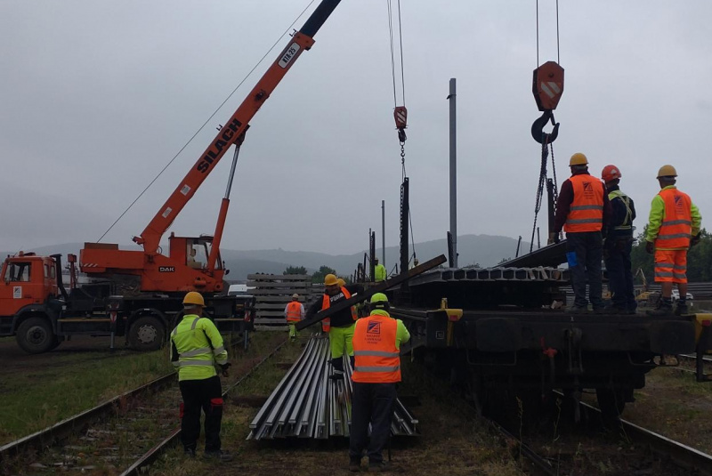 Referencie / ŽSR, žst. Strážske - Elektrifikácia a rekonštrukcie trate Bánovce n. Ondavou - Humenné  - foto