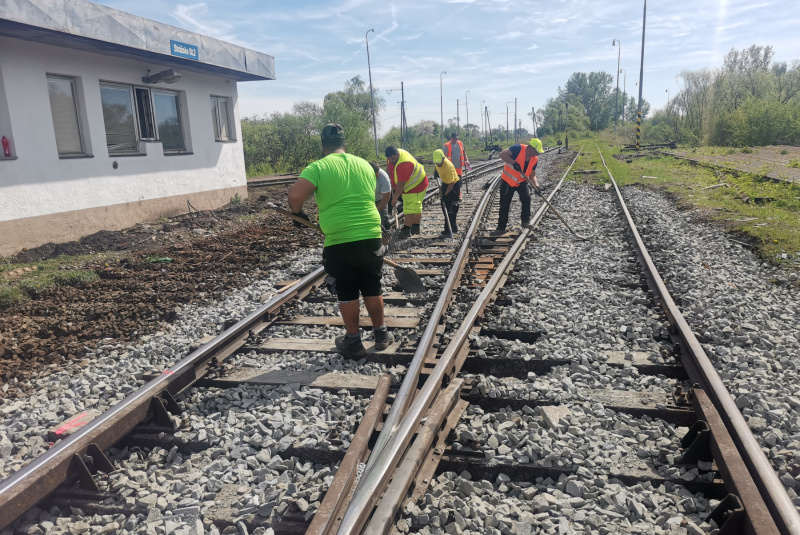 Referencie / ŽSR, žst. Strážske - Elektrifikácia a rekonštrukcie trate Bánovce n. Ondavou - Humenné  - foto